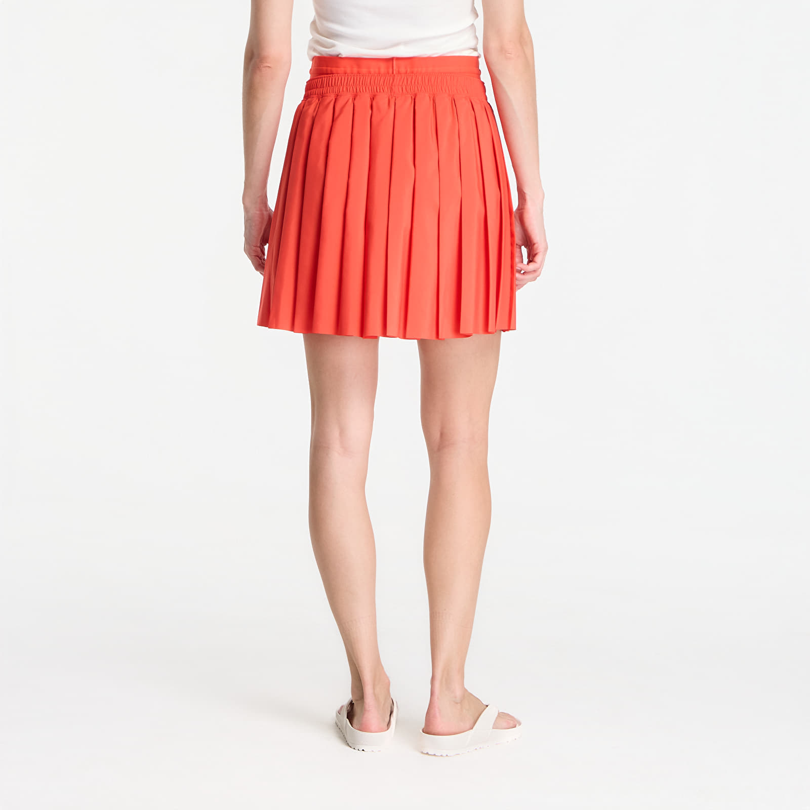 Kjolar Nike Sportswear Women's Mid-Rise Pleated Skirt Lt Crimson/ Lt Crimson