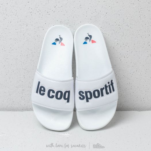 Le coq sportif optical white dress blue top