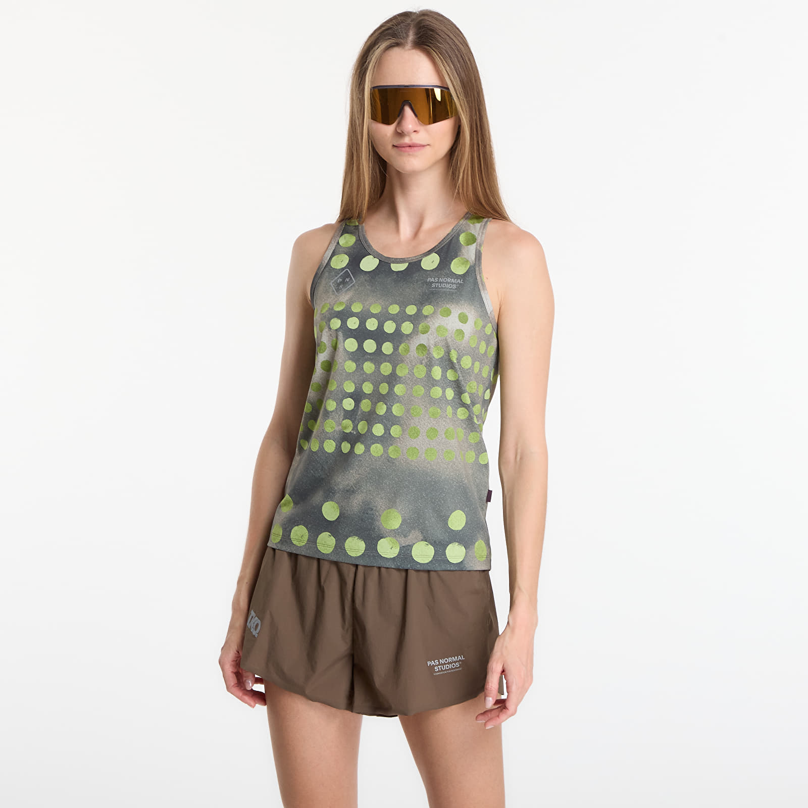 Γυναικεία Tank tops Pas Normal Studios x Salomon T.K.O. Balance Singlet T.K.O. Moss Green