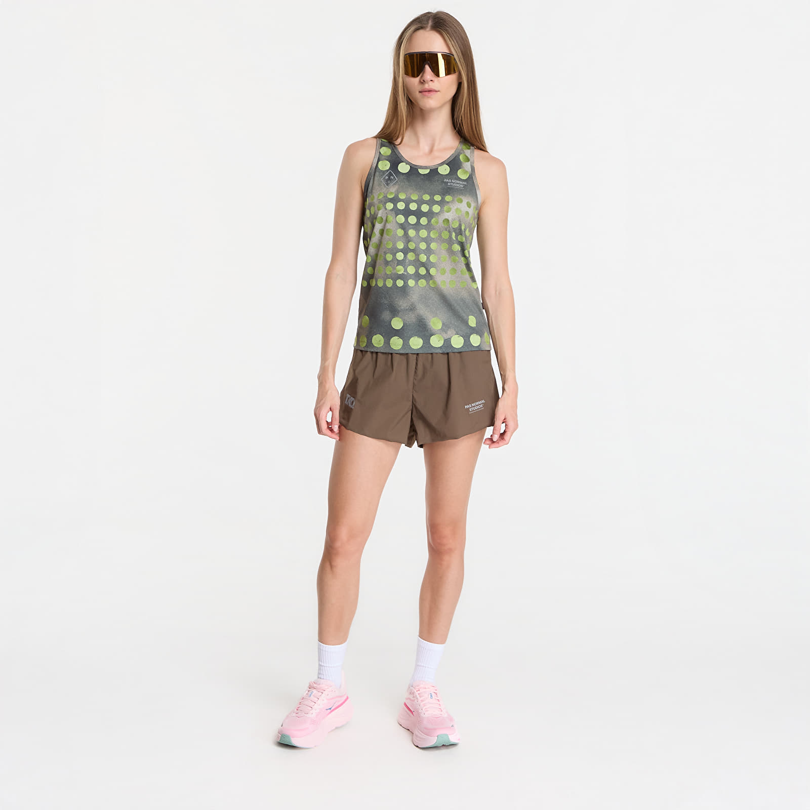 Γυναικεία Tank tops Pas Normal Studios x Salomon T.K.O. Balance Singlet T.K.O. Moss Green