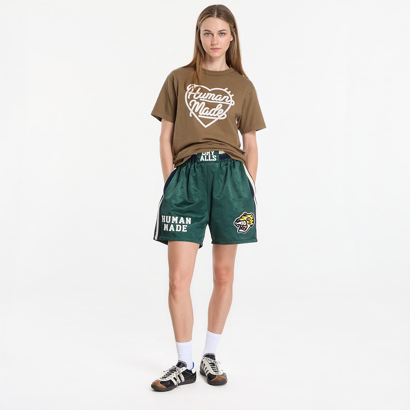 Kratke hlače HUMAN MADE Game Shorts UNISEX Green