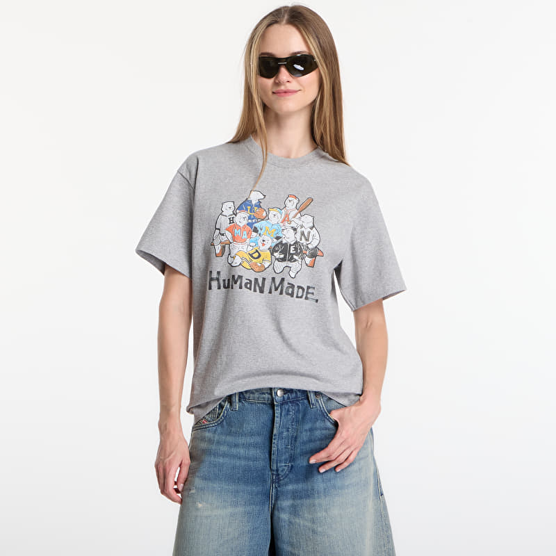 T-Shirt HUMAN MADE Graphic T-Shirt UNISEX Gray