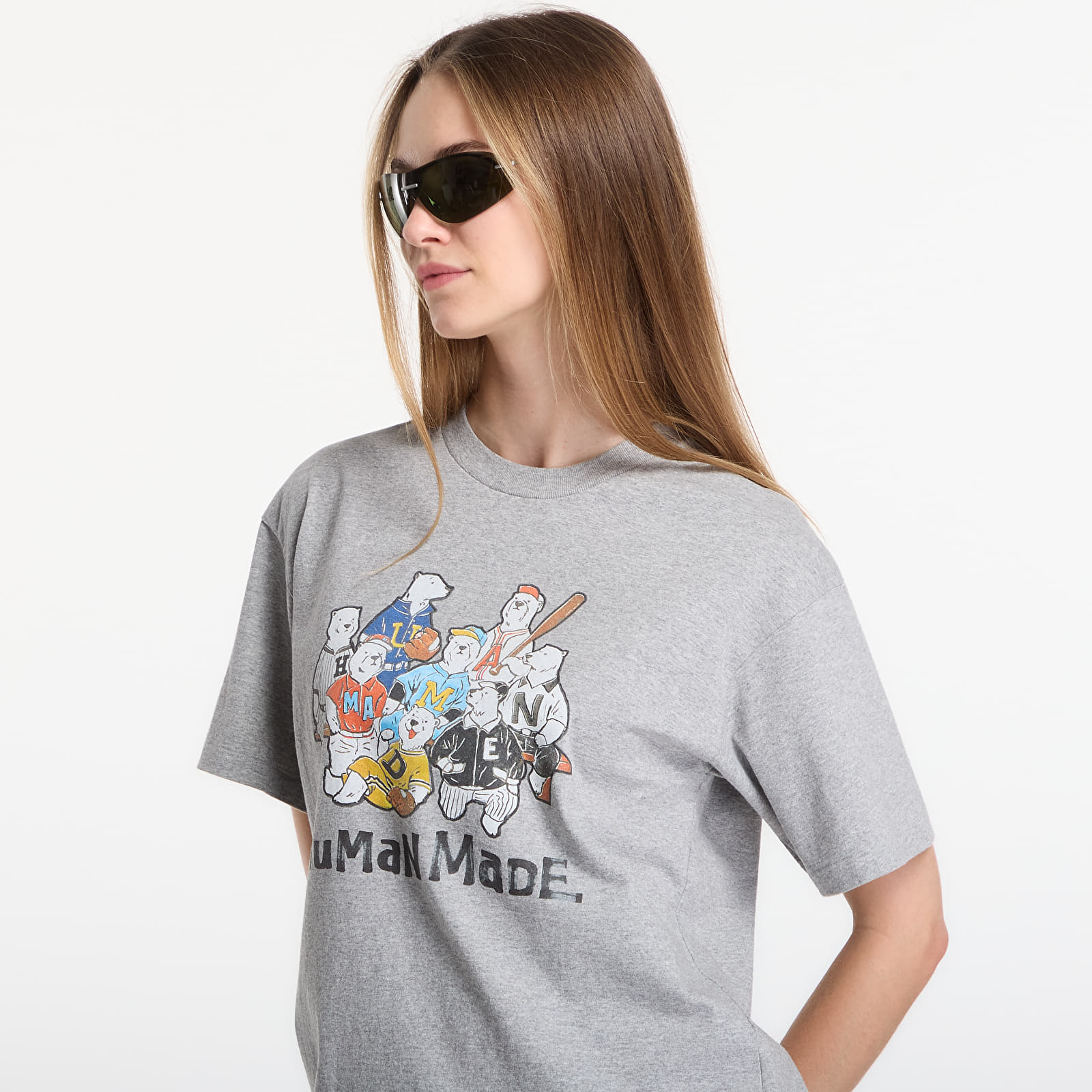 T-shirts HUMAN MADE Graphic T-Shirt UNISEX Gray