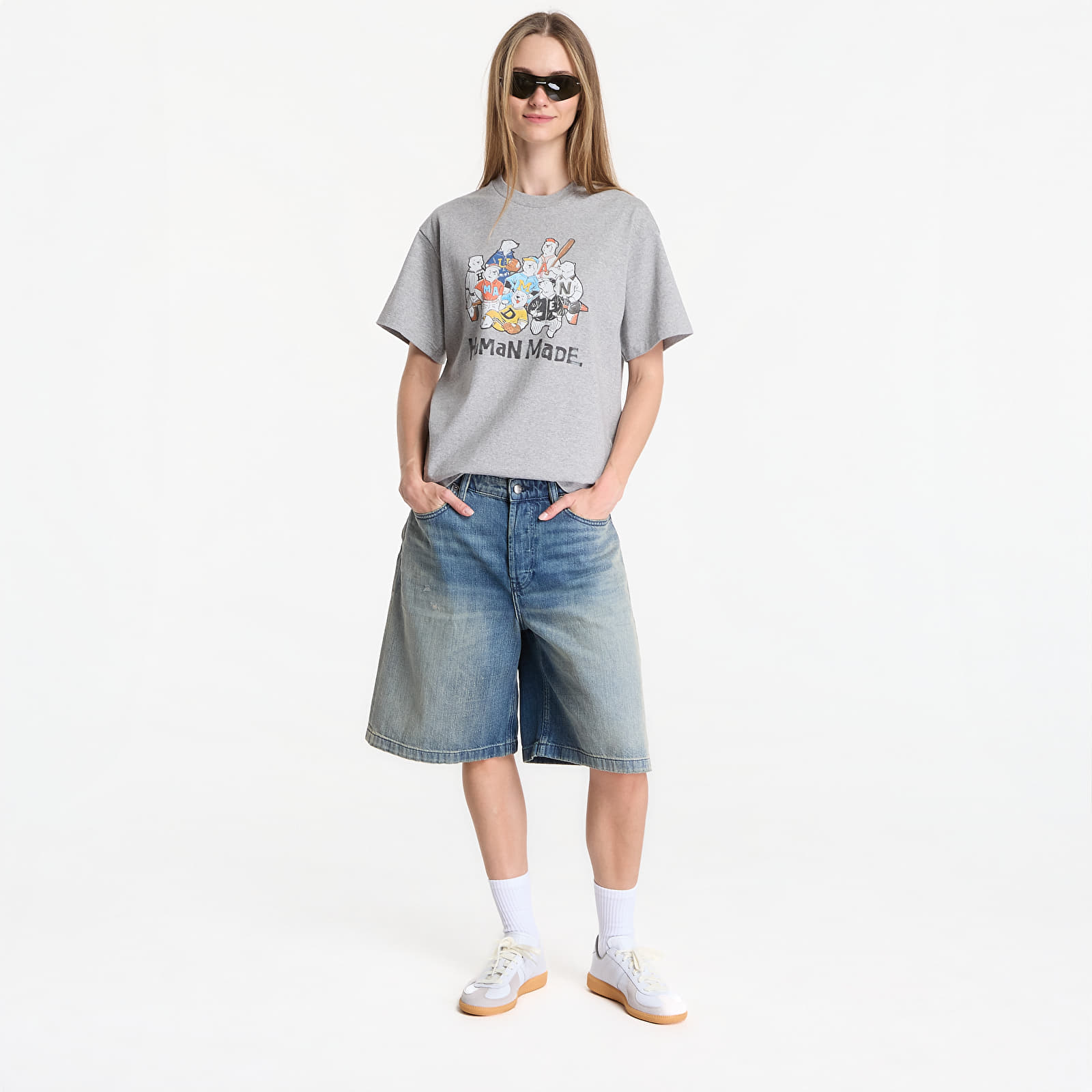 T-shirts HUMAN MADE Graphic T-Shirt UNISEX Gray