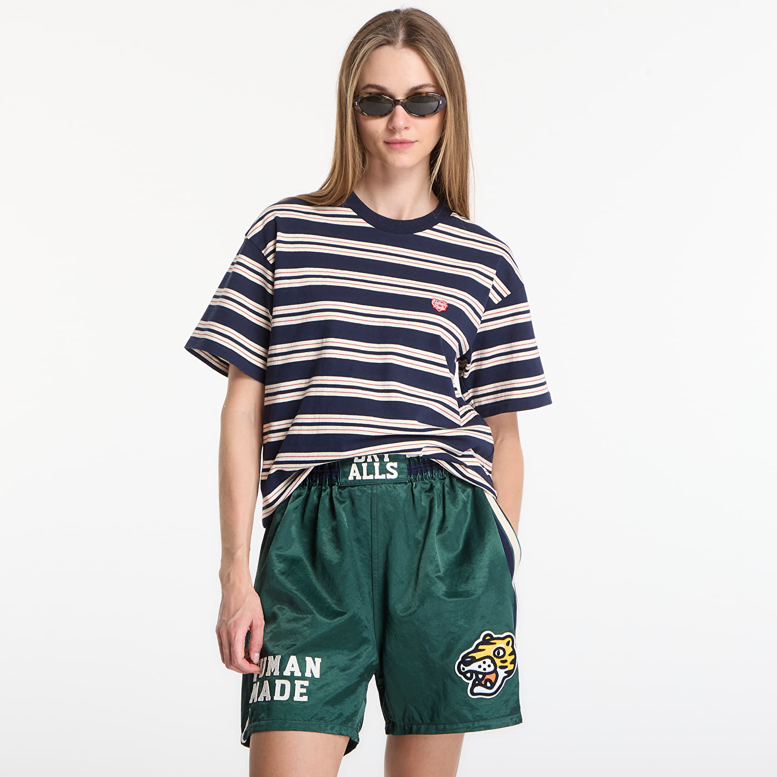 T-shirts HUMAN MADE Striped T-Shirt UNISEX Navy