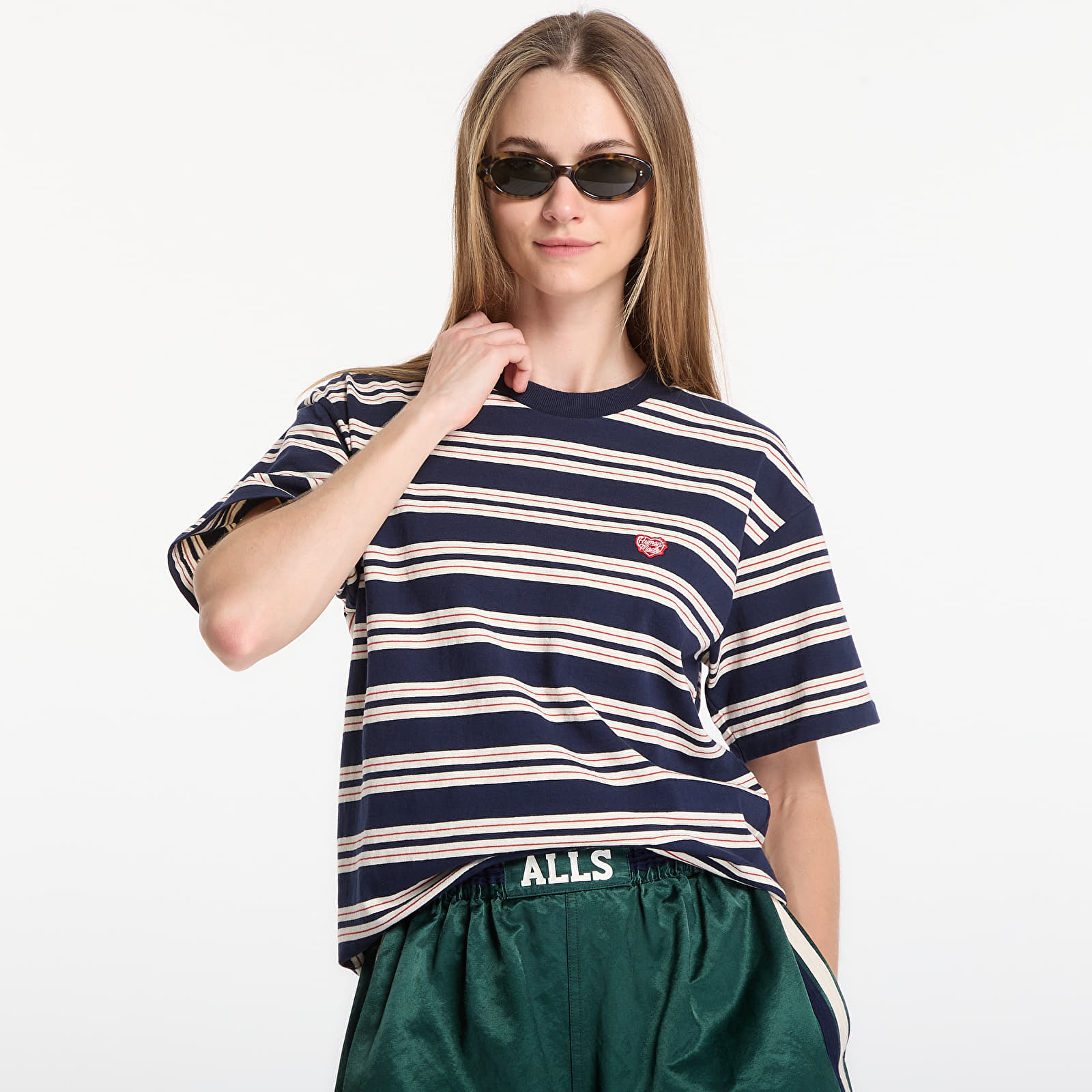T-shirts HUMAN MADE Striped T-Shirt UNISEX Navy