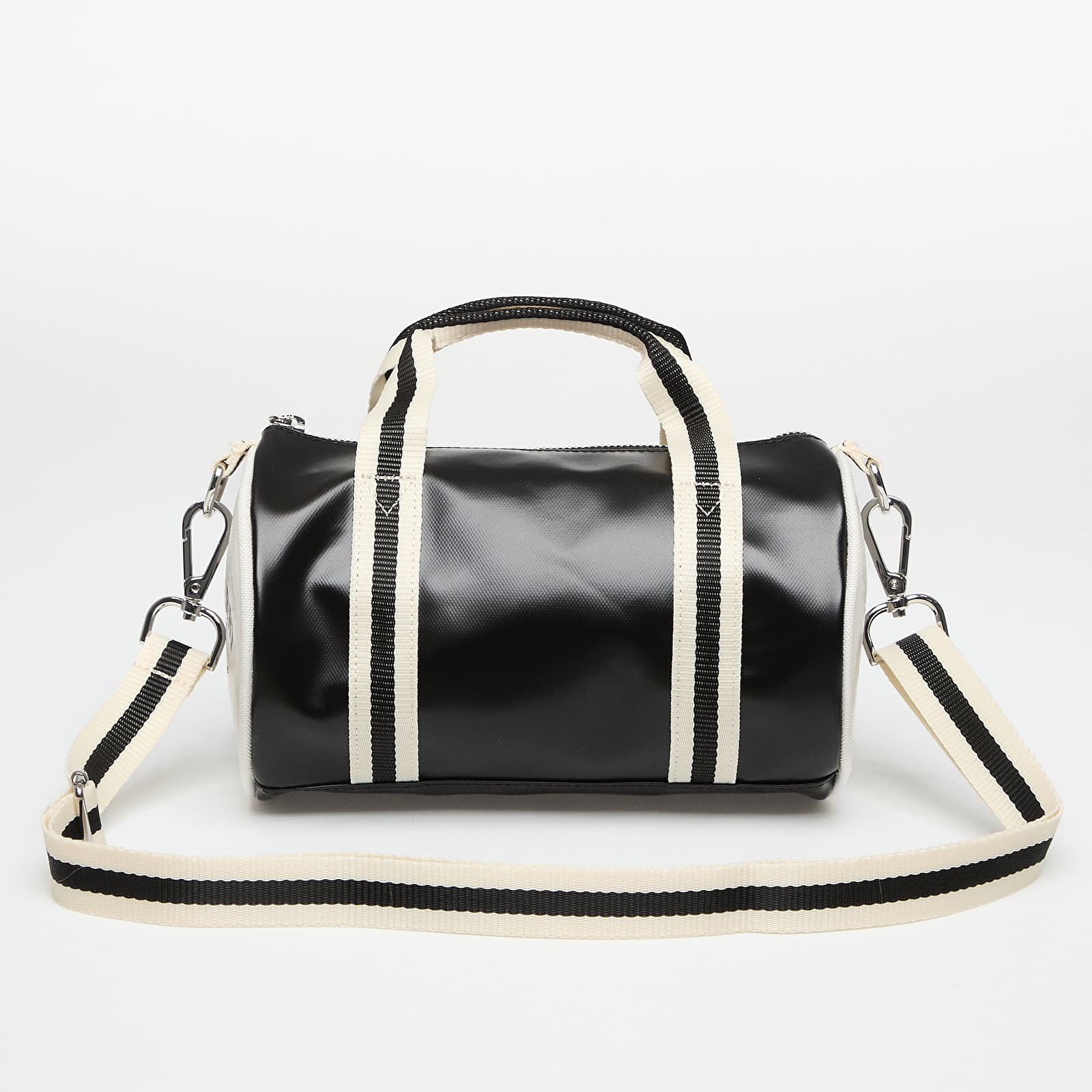 Crossbody-vesker Fred Perry Classic Mini Barrel Bag Black/ Ecru