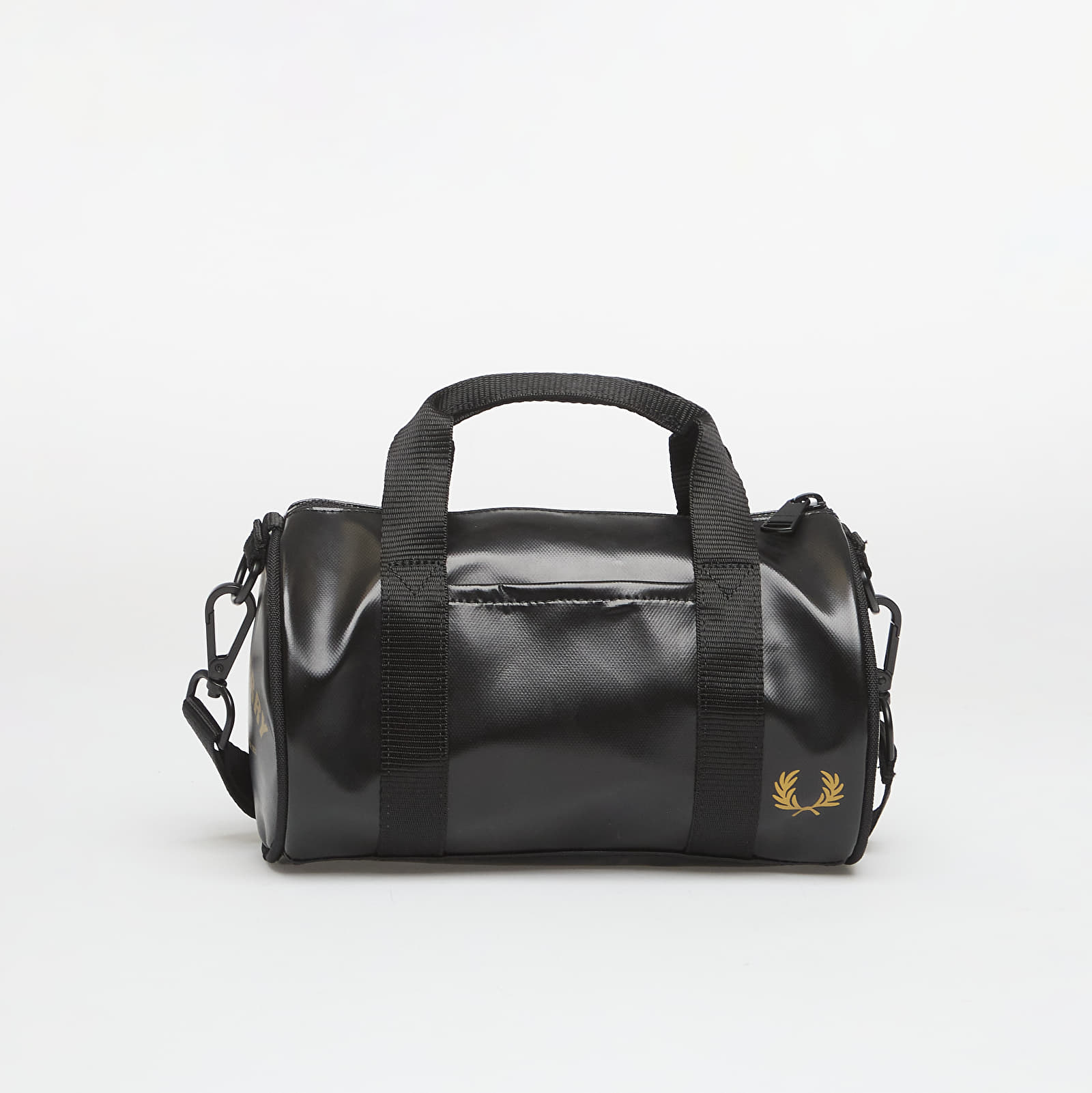 Crossbody-vesker Fred Perry Tonal Classic Mini Barrel Bag Black