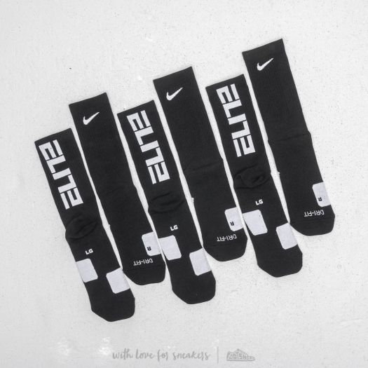 Elite socks black and white online