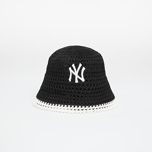 Hatt New Era MLB Knitted Bucket New York Yankees Black/ Optic White