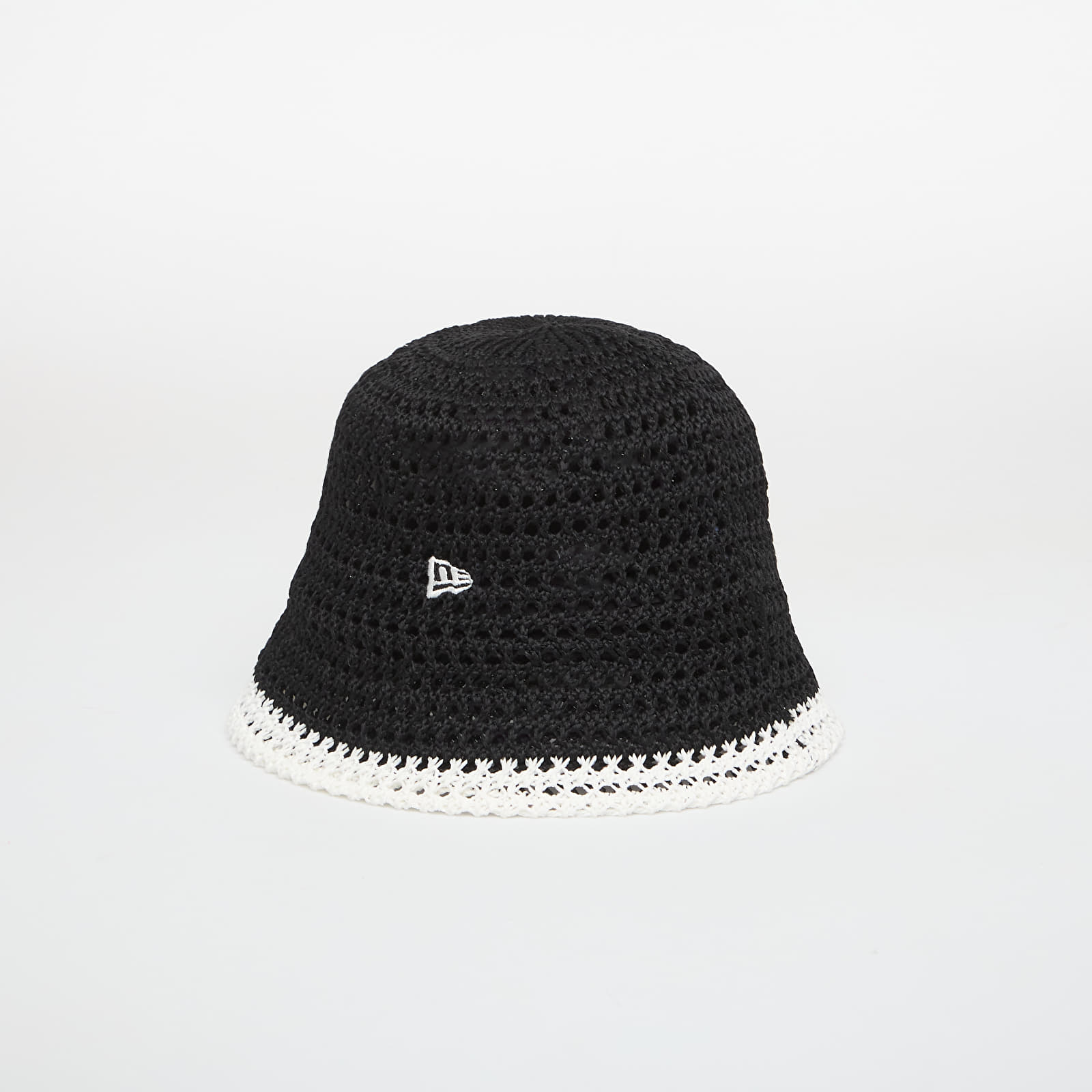 Hüte für Frauen New Era MLB Knitted Bucket New York Yankees Black/ Optic White