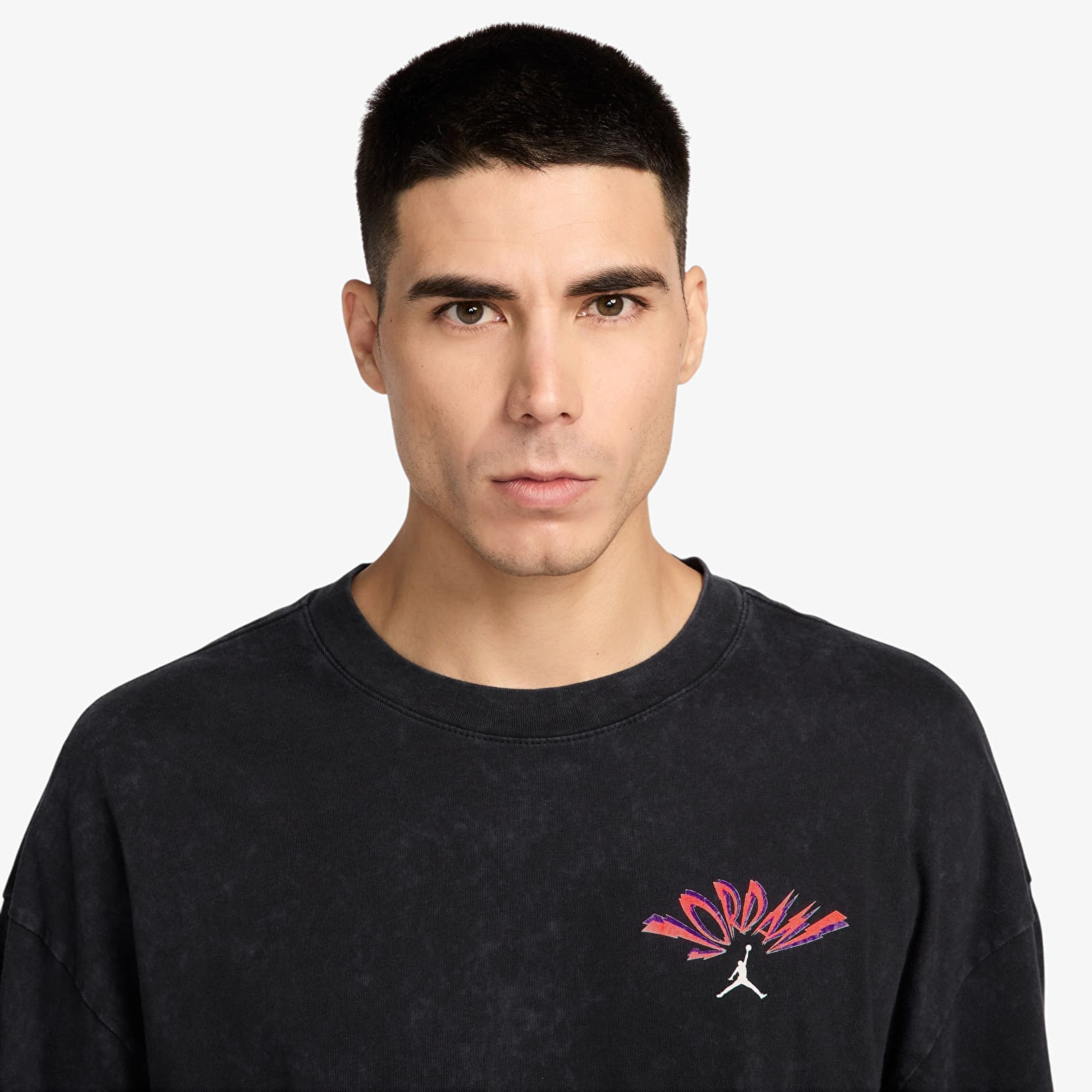 T-shirts Jordan Flight Men's T-Shirt Black/ White