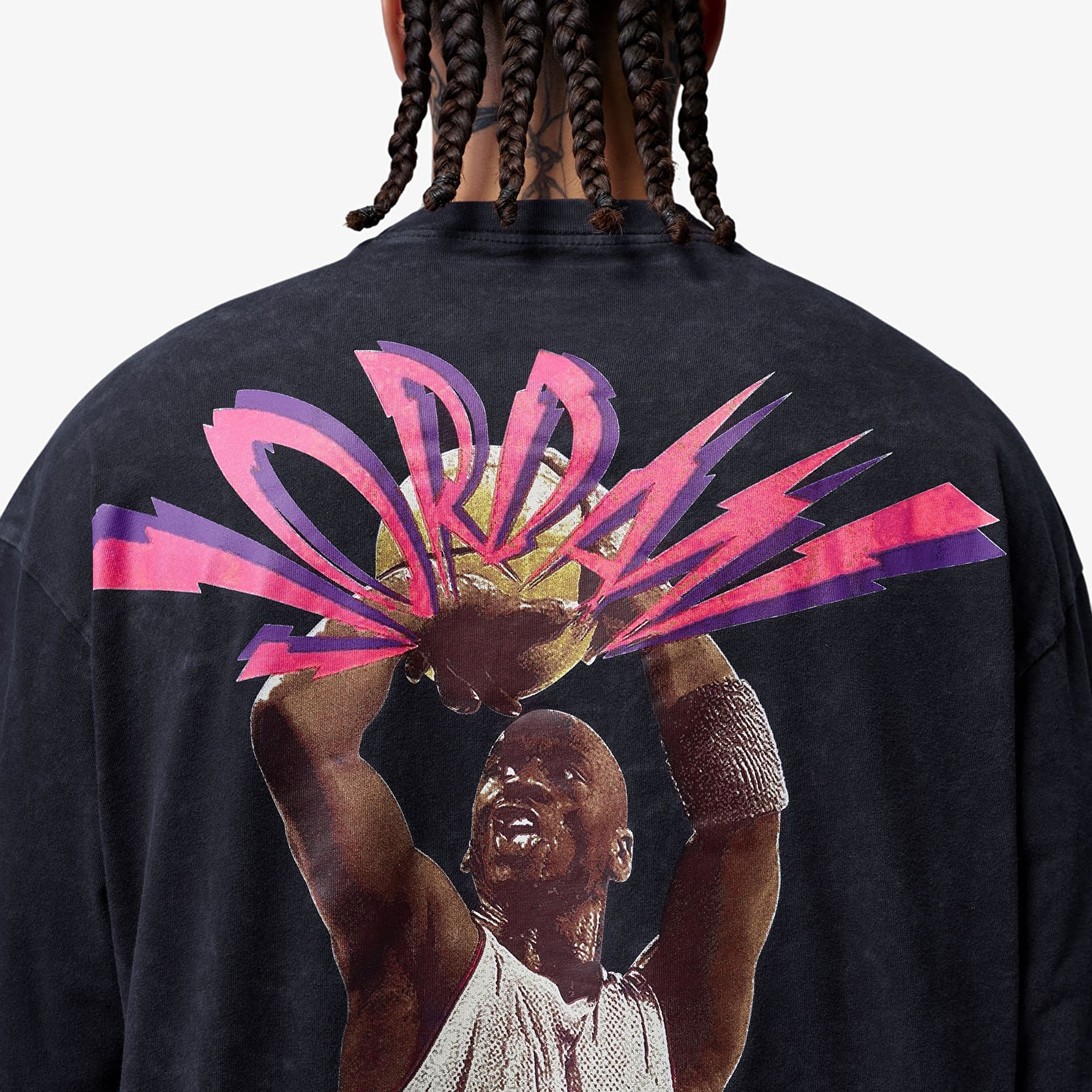 T-shirts Jordan Flight Men's T-Shirt Black/ White