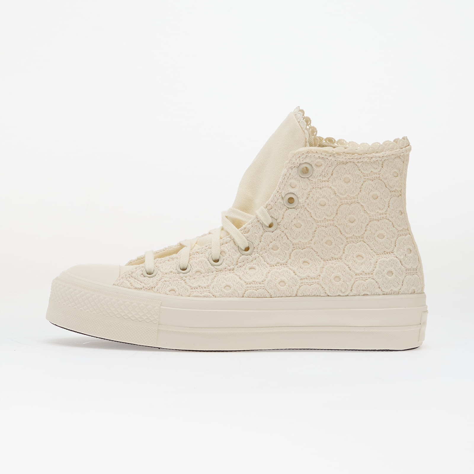 Women's shoes Converse Chuck Taylor All Star Lift Egret/ Egret/ Vintage White