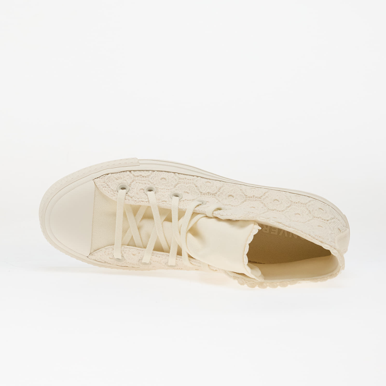 Women's shoes Converse Chuck Taylor All Star Lift Egret/ Egret/ Vintage White