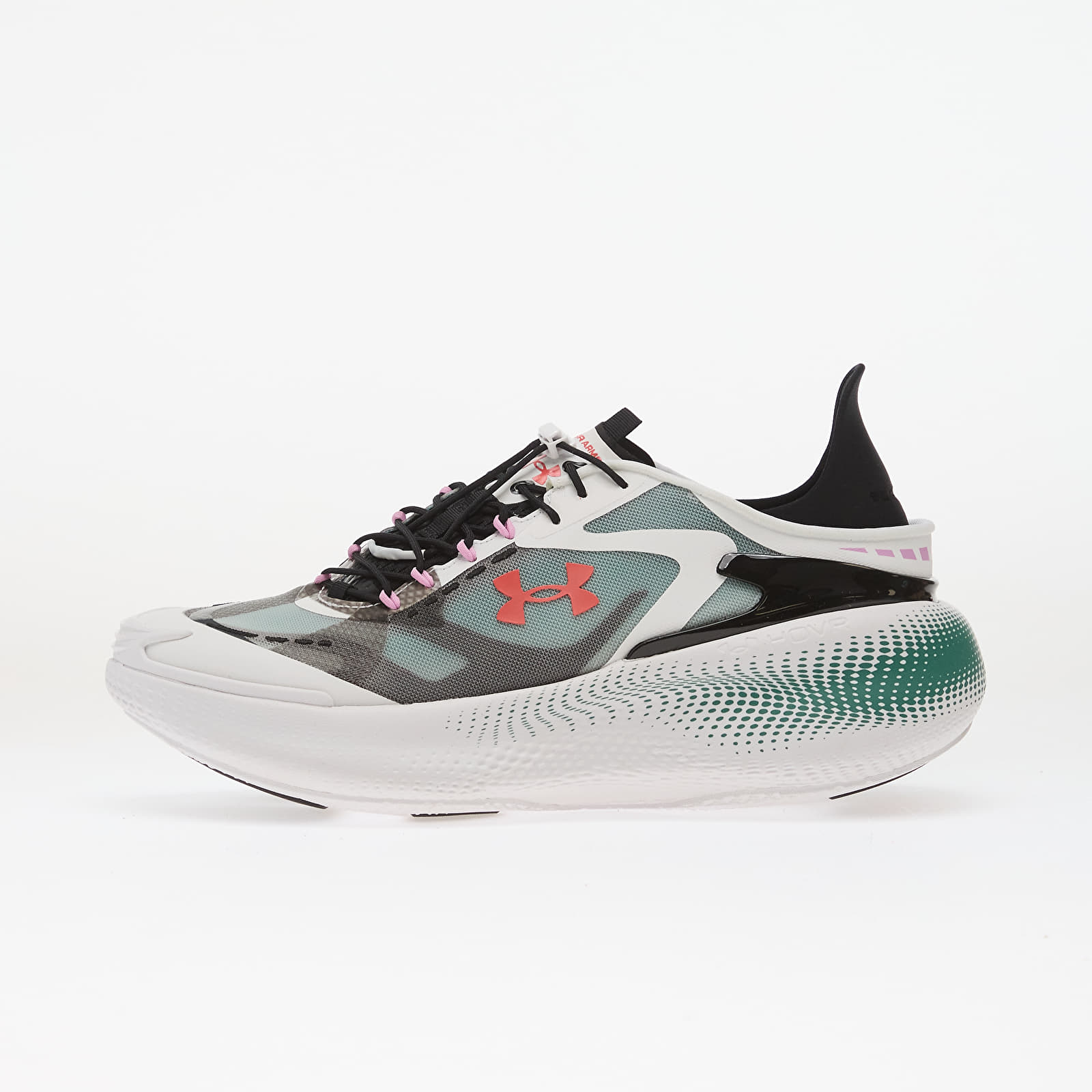 Herresko Under Armour Echo White/ Valiant Green/ Black