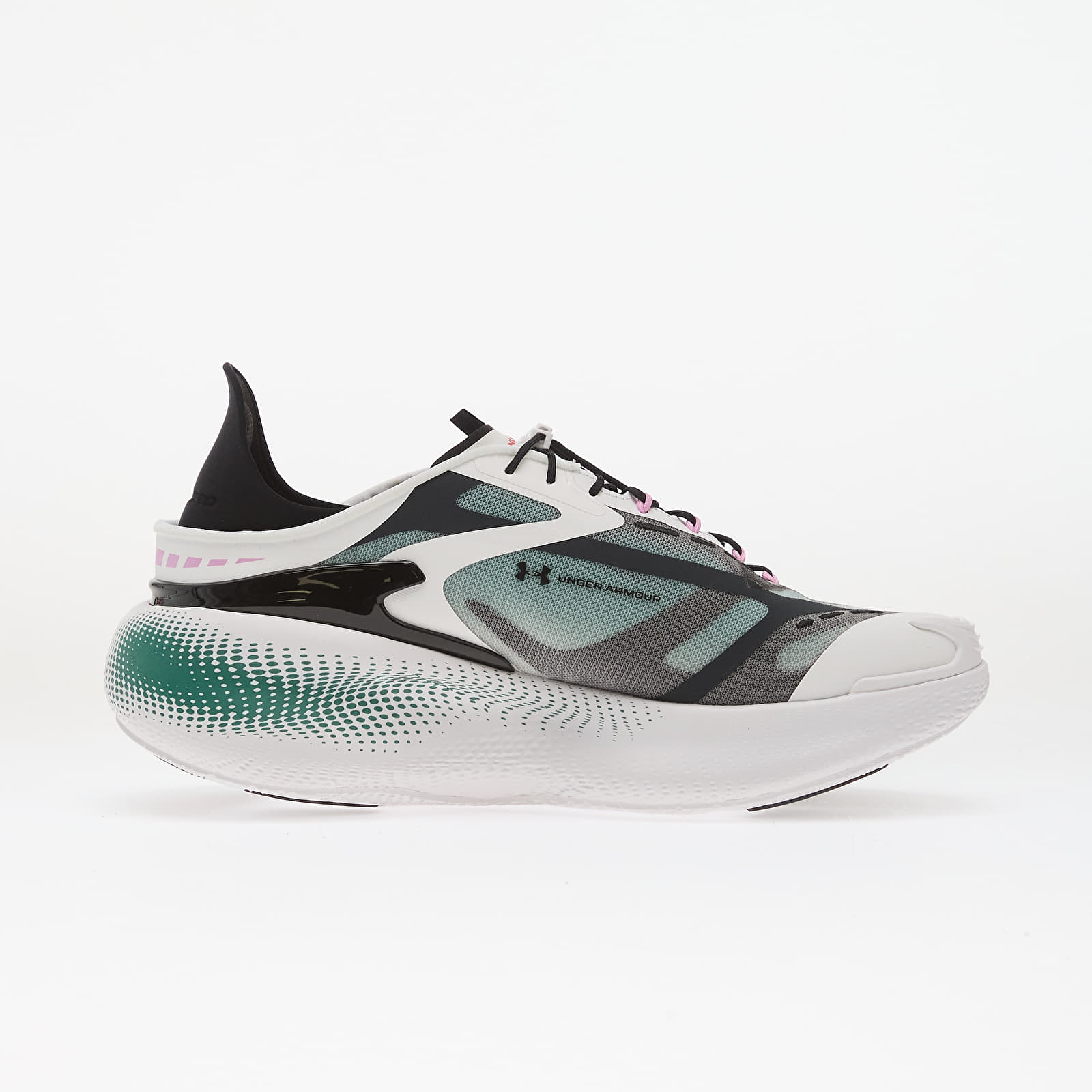 Herresko Under Armour Echo White/ Valiant Green/ Black