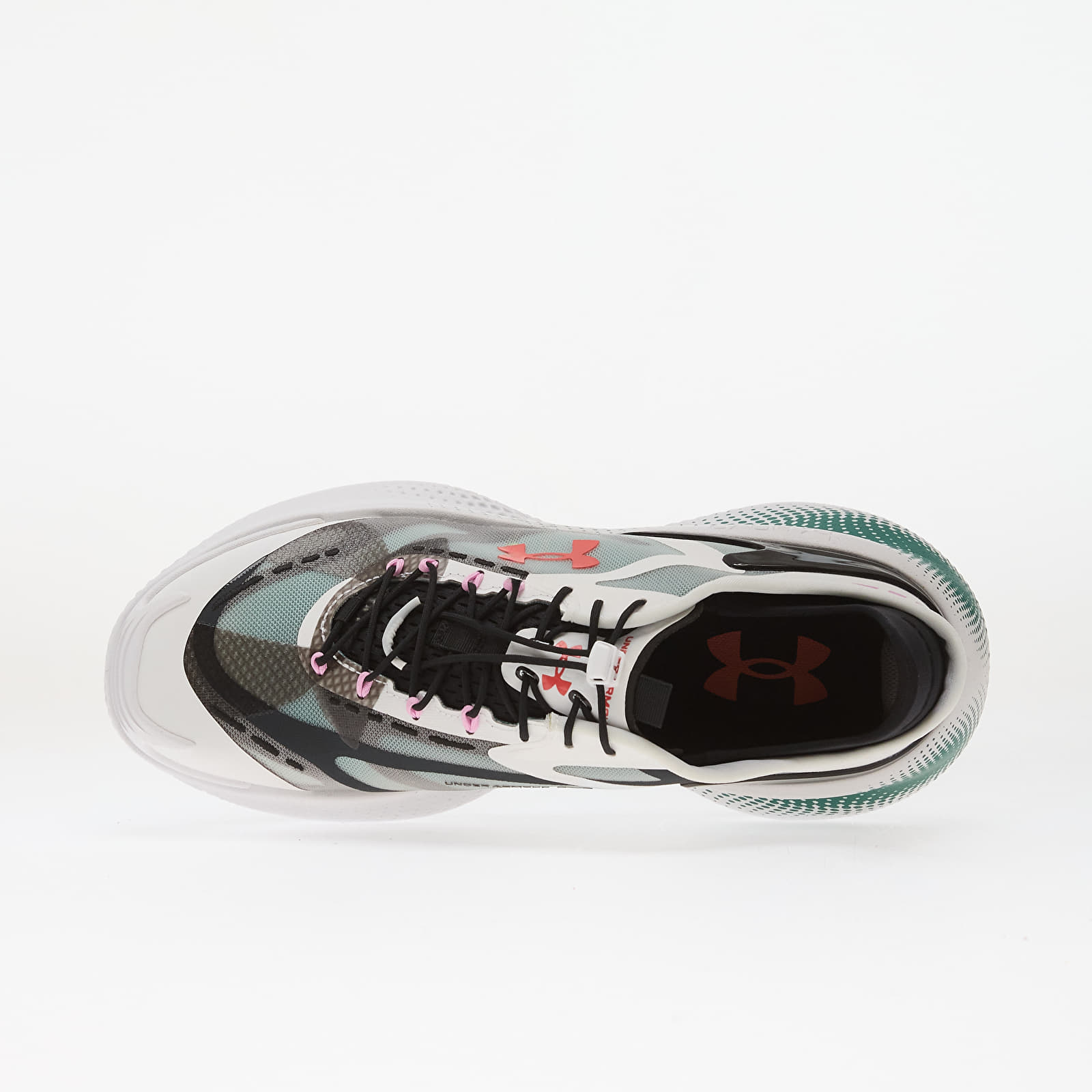 Herresko Under Armour Echo White/ Valiant Green/ Black