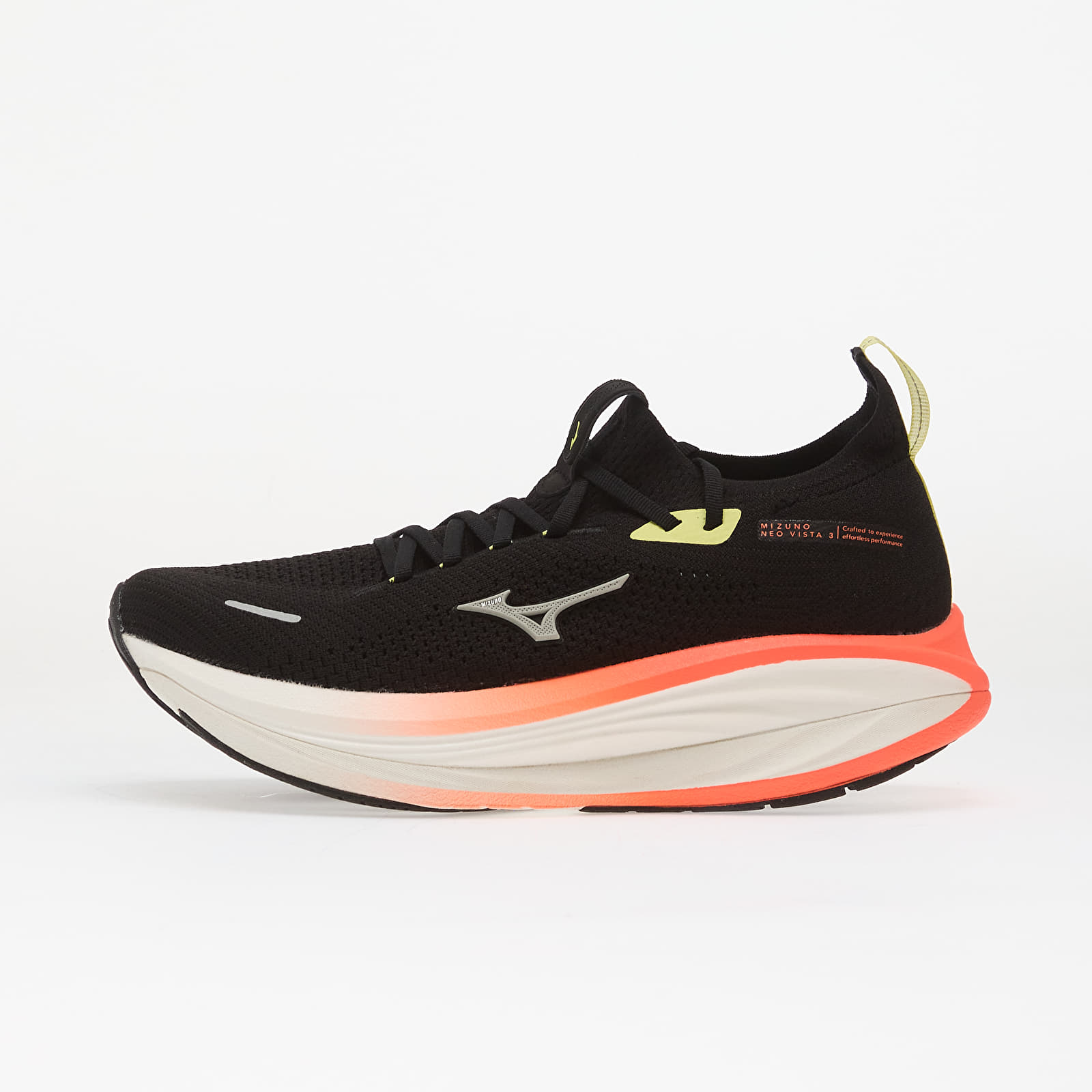 Scarpe uomo Mizuno Neo Vista 3 Black/ Mirage Gray/ Lava Orange