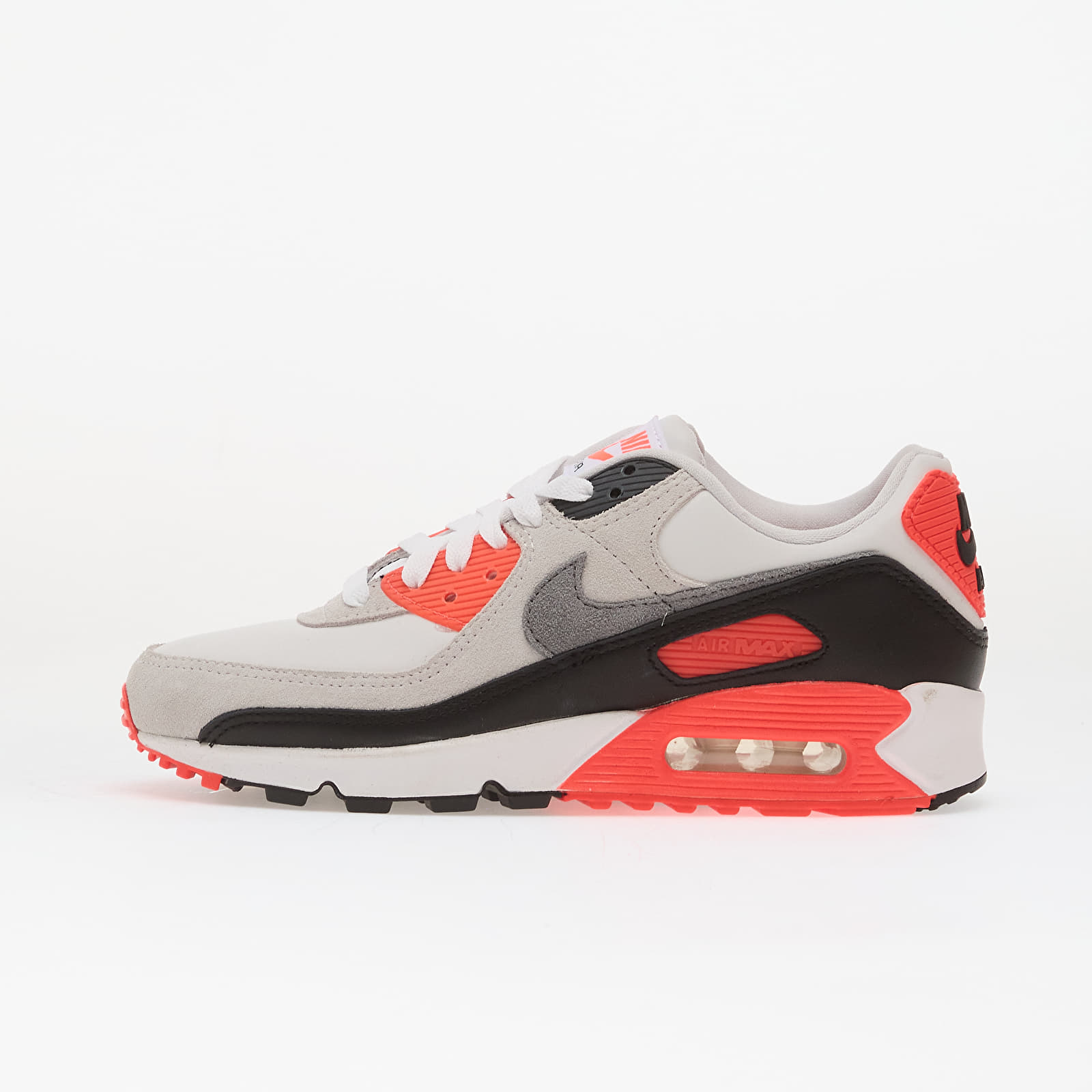 Ανδρικά παπούτσια Nike Air Max 90 White/ Particle Grey-Lt Smoke Grey-Black