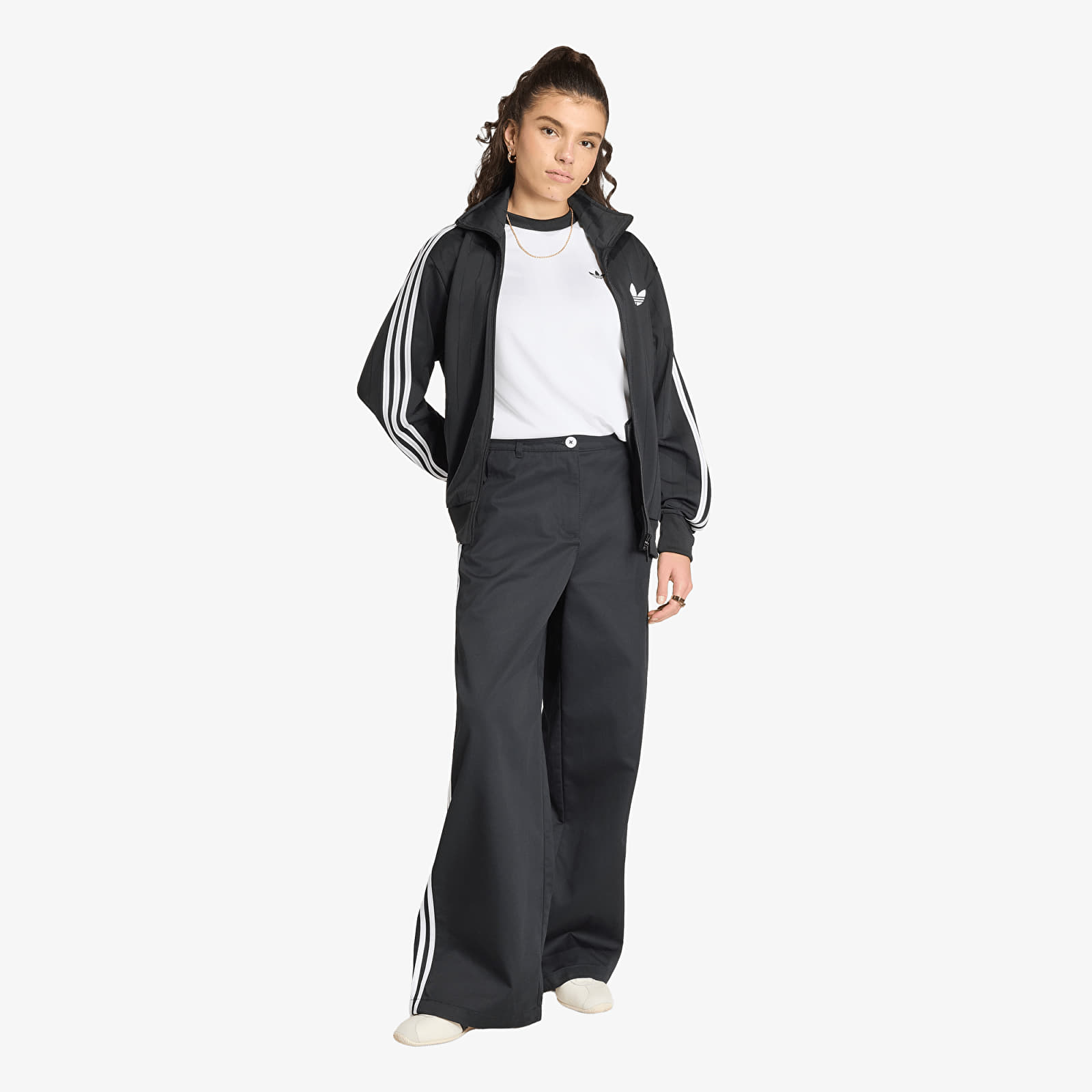 Bukser adidas Tailored Pants Black/ White