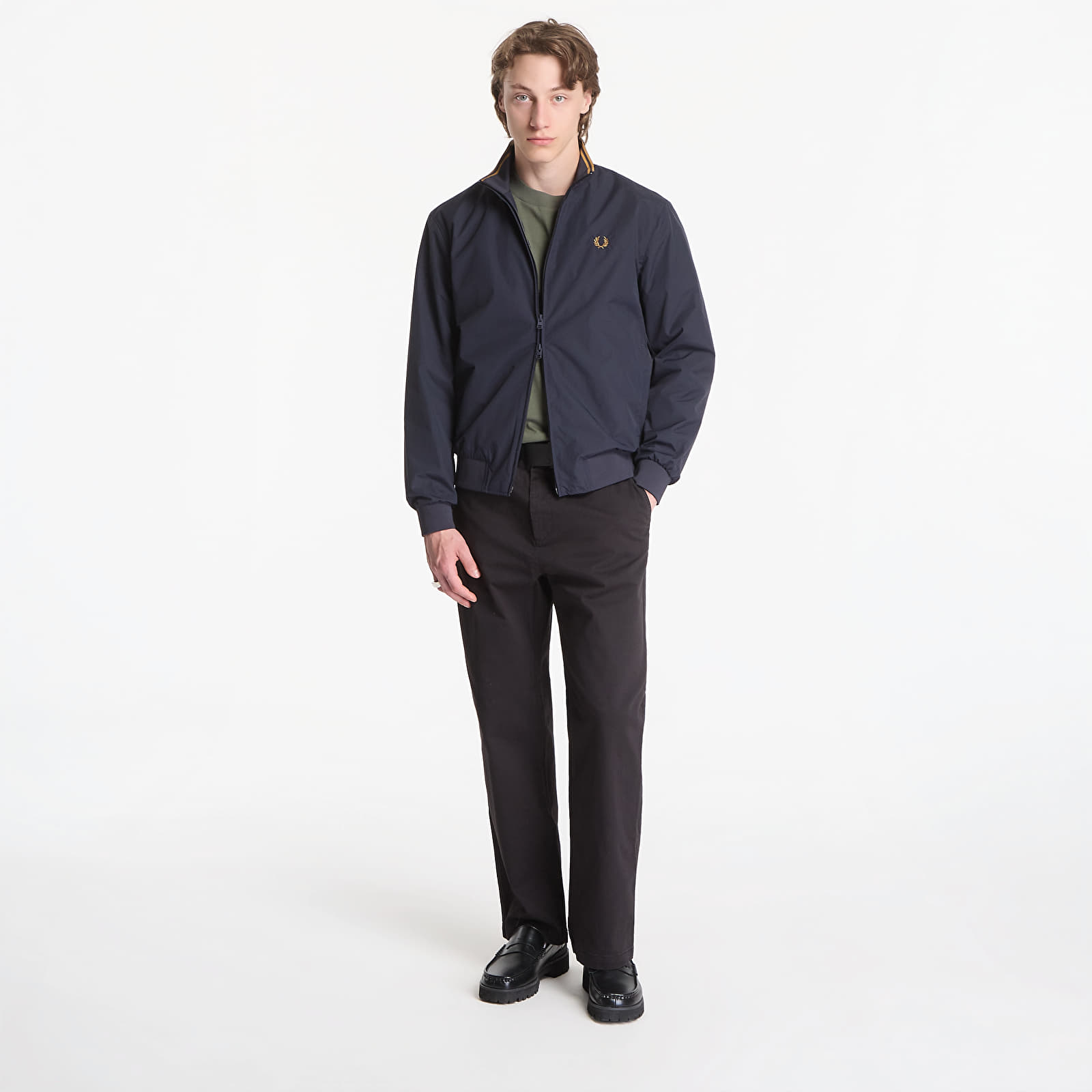 Чоловічі піджаки Fred Perry The Brentham Jacket Black