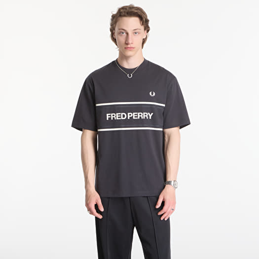 T-Shirt Fred Perry Fred Perry Graphic T-Shirt Black
