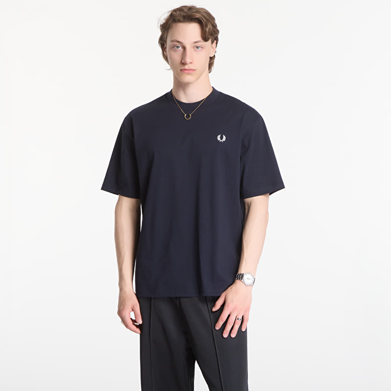 T-shirt Fred Perry Back Print Fred Perry T-Shirt Black