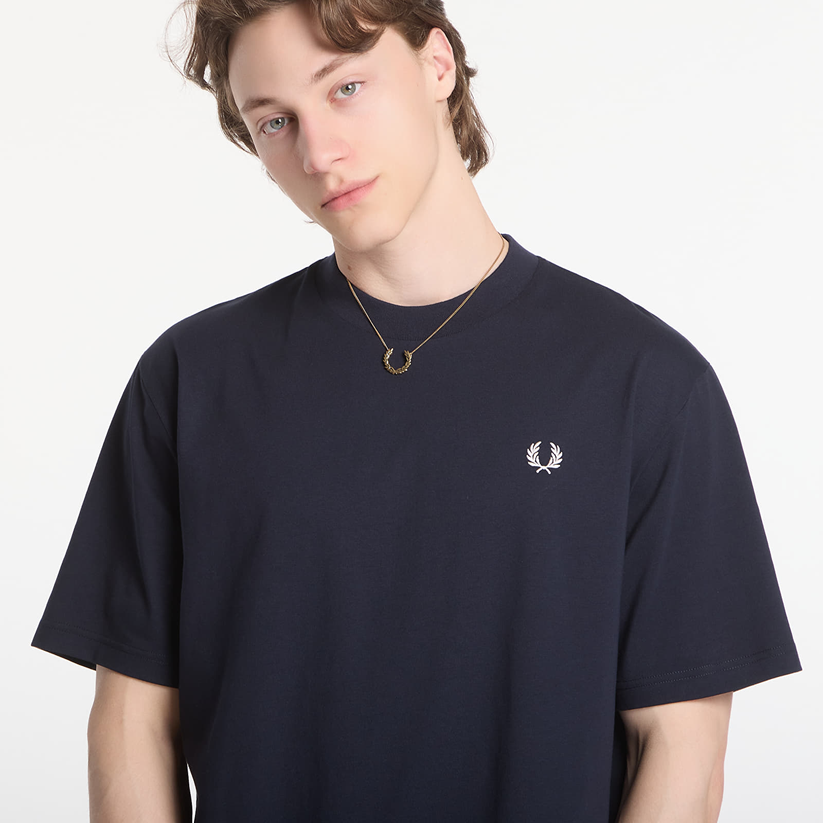 T-shirts homme Fred Perry Back Print Fred Perry T-Shirt Black