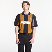 Fred Perry Meyba Cut And Sew Polo Shirt Brown