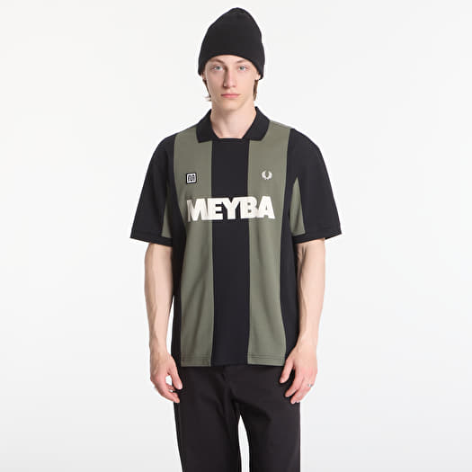 T-Shirt Fred Perry Meyba Cut And Sew Polo Shirt Green