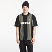Fred Perry Meyba Cut And Sew Polo Shirt Green