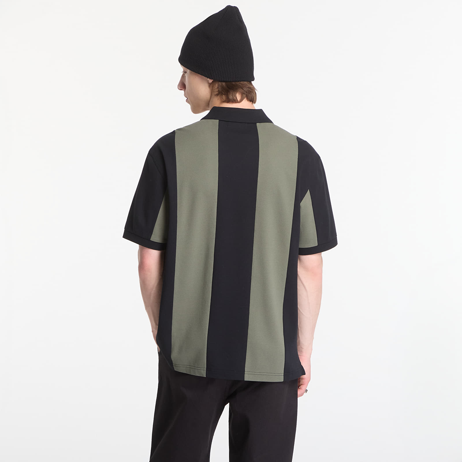 Men's T-shirts Fred Perry Meyba Cut And Sew Polo Shirt Green