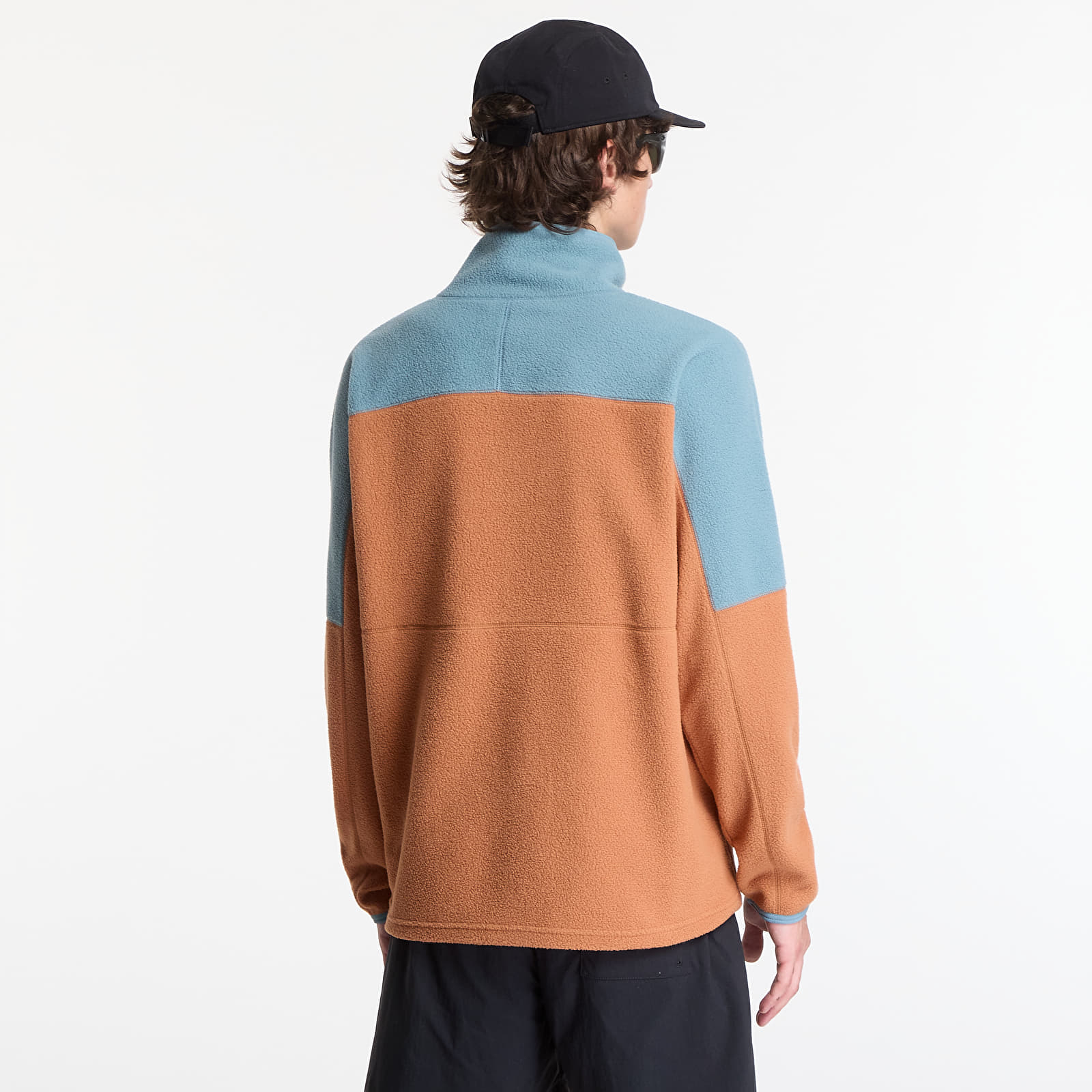 Sweatjacken und Sweatshirts Cotopaxi M's Abrazo Fleece Half-Zip Jacket Everglade and Whiskey