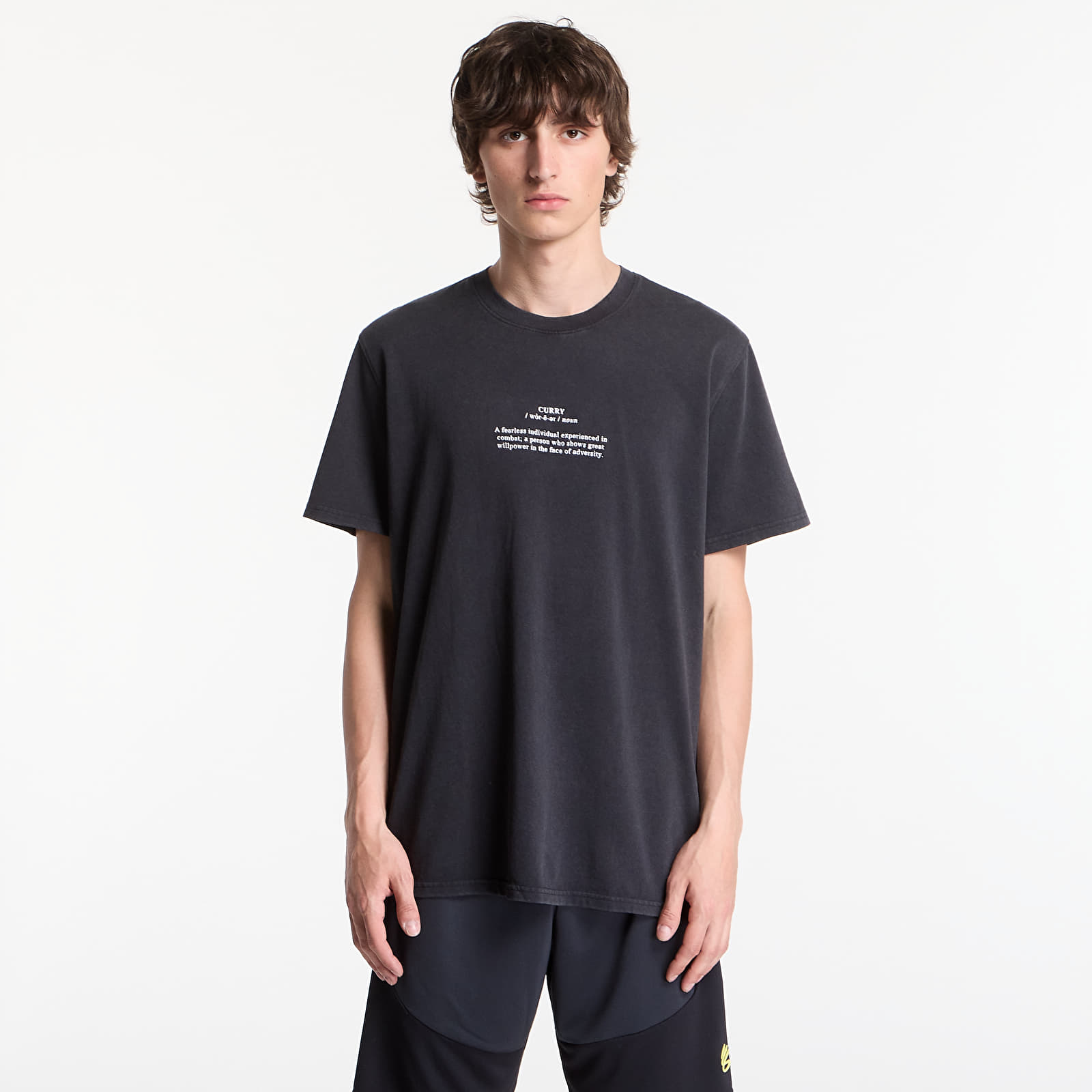 T-shirts Under Armour Curry Noun Tee Black/ White