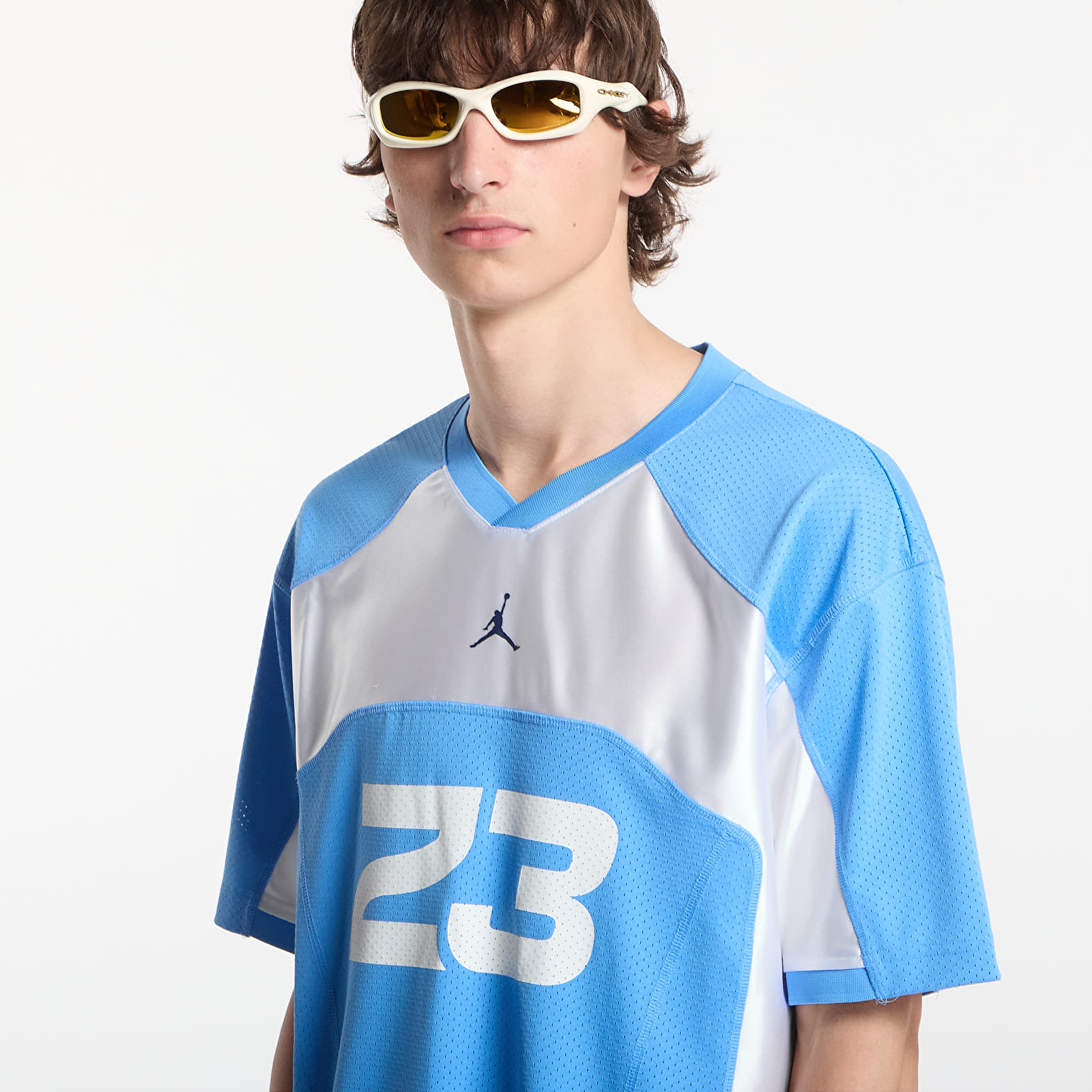 Trikots Jordan Flight Men's Jersey Top University Blue/ White/ Midnight Navy