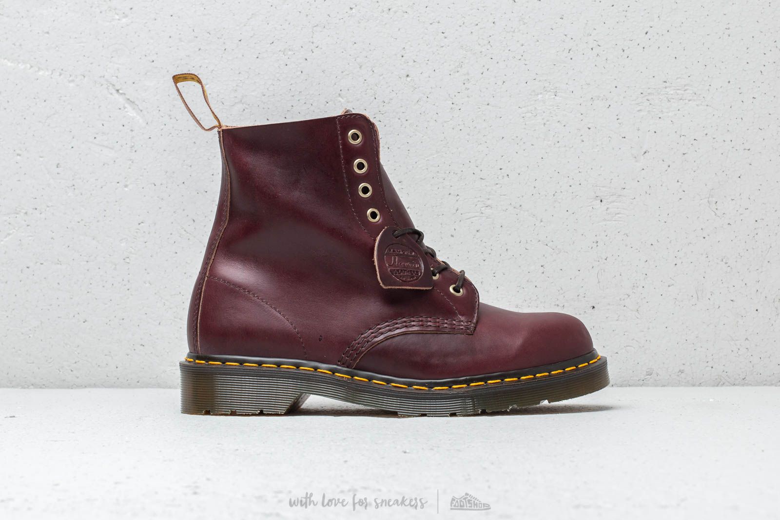 Zapatillas Hombre Dr. Martens 1460 Pascal Burgundy Footshop