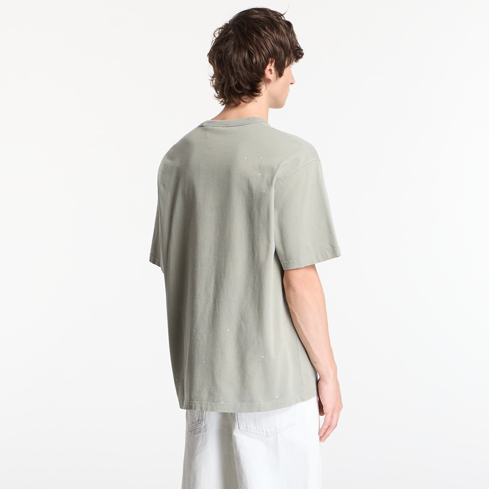 T-Shirts Carhartt WIP S/S Painter T-Shirt UNISEX Shady Green Destroy Wash, Splatter