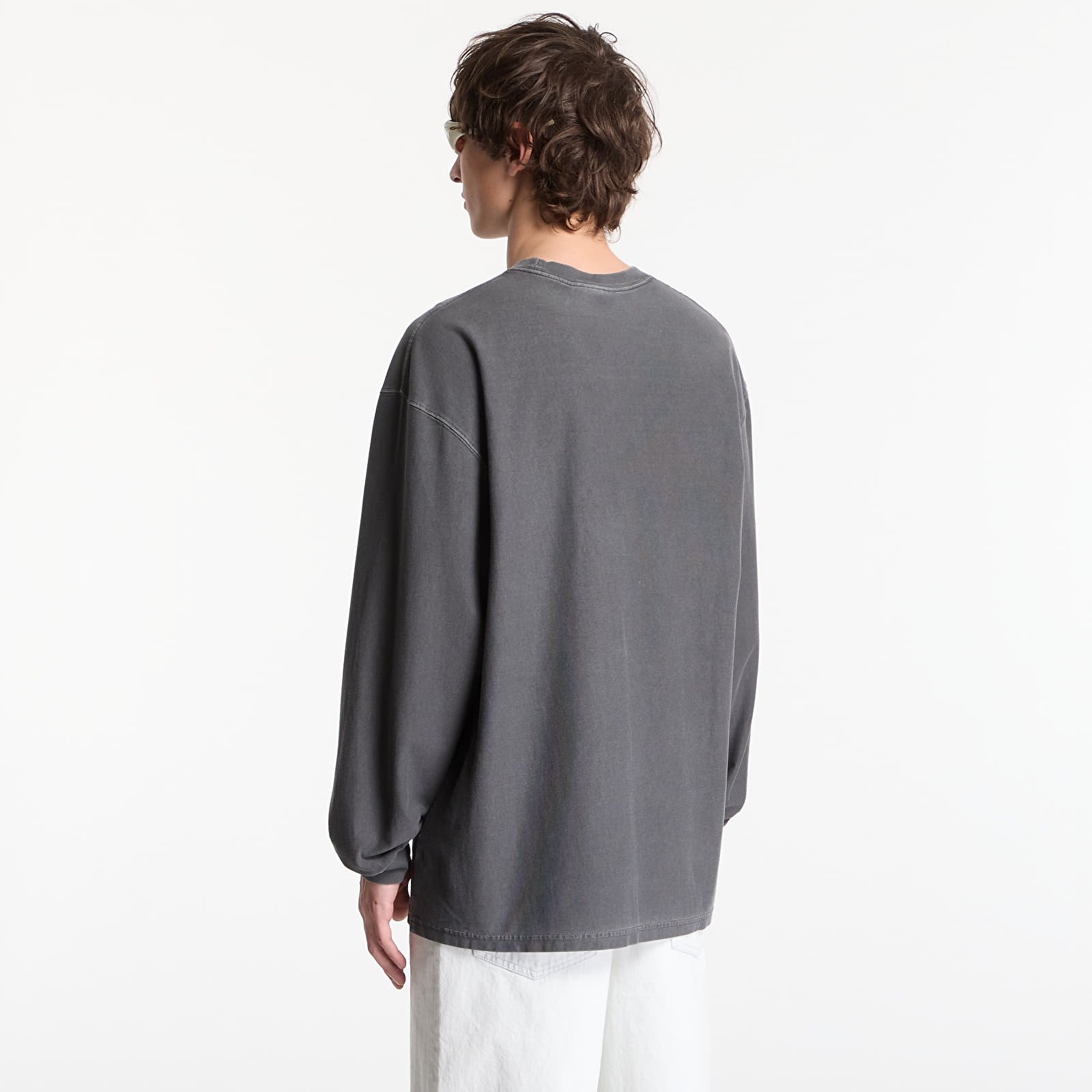 T-shirts  Carhartt WIP L/S Loose Pocket T-Shirt Black Garment Dyed