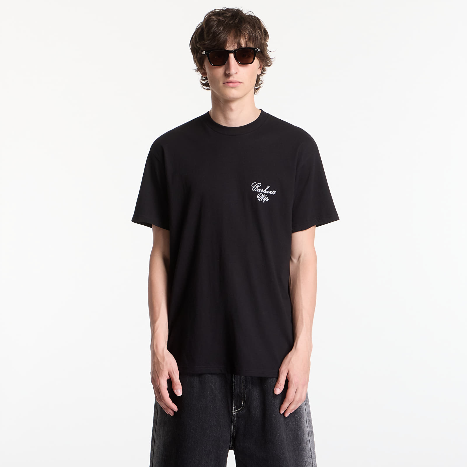 T-shirty męskie Carhartt WIP S/S Gracious T-Shirt UNISEX Black