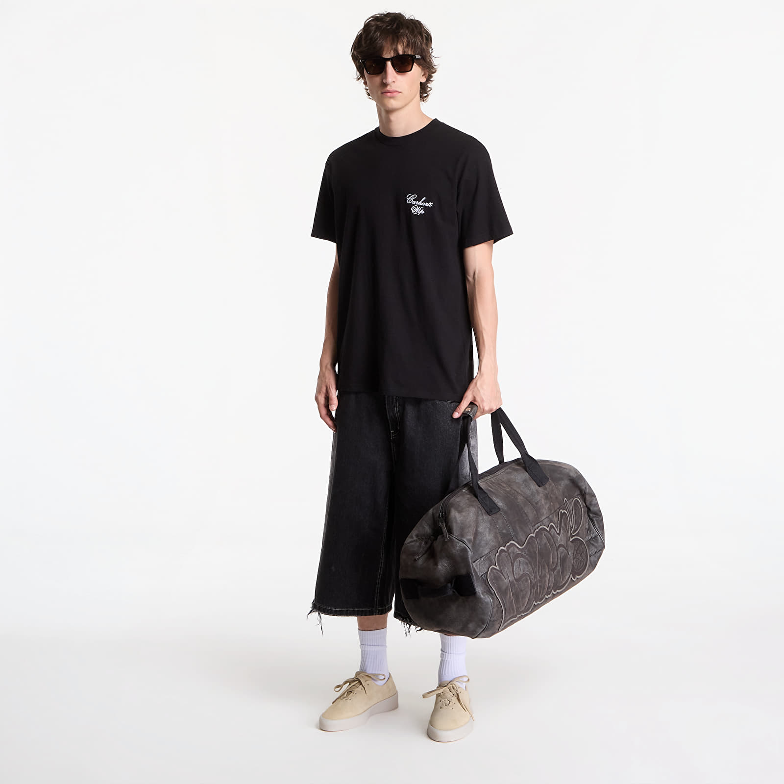 T-shirty męskie Carhartt WIP S/S Gracious T-Shirt UNISEX Black