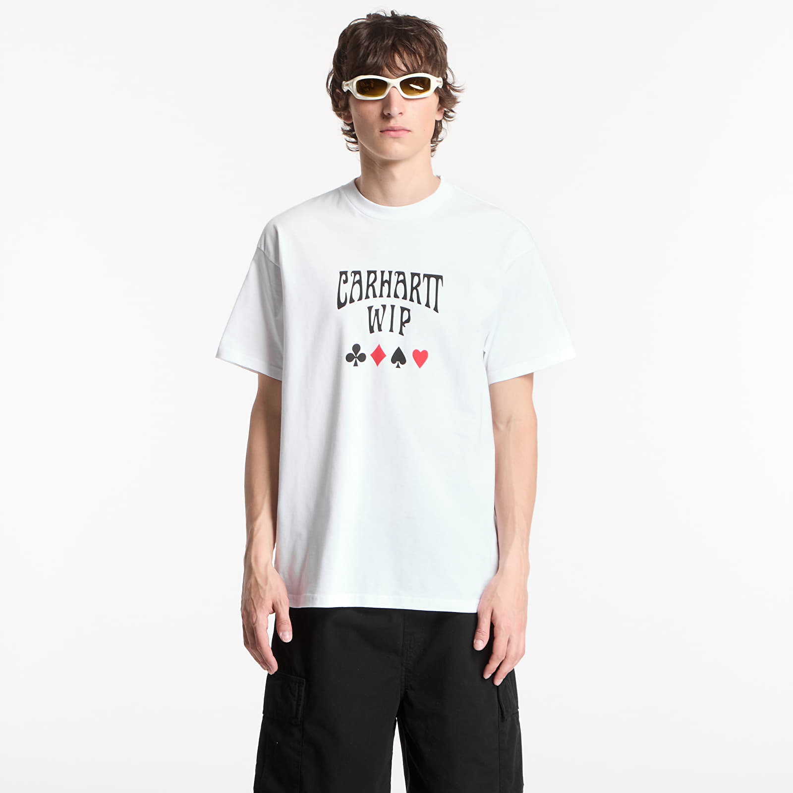 Koszulki Carhartt WIP S/S Deck T-Shirt UNISEX White