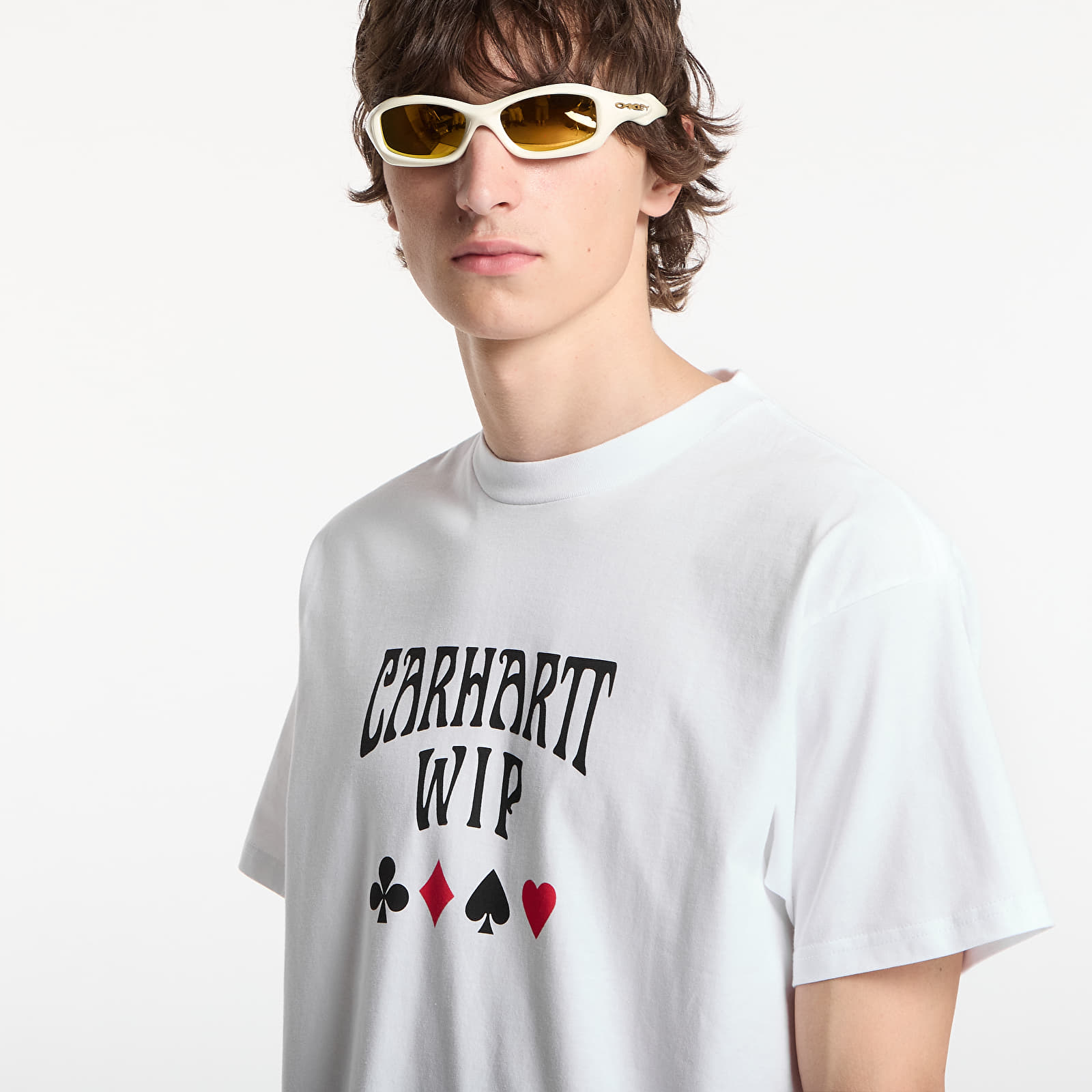 Koszulki Carhartt WIP S/S Deck T-Shirt UNISEX White