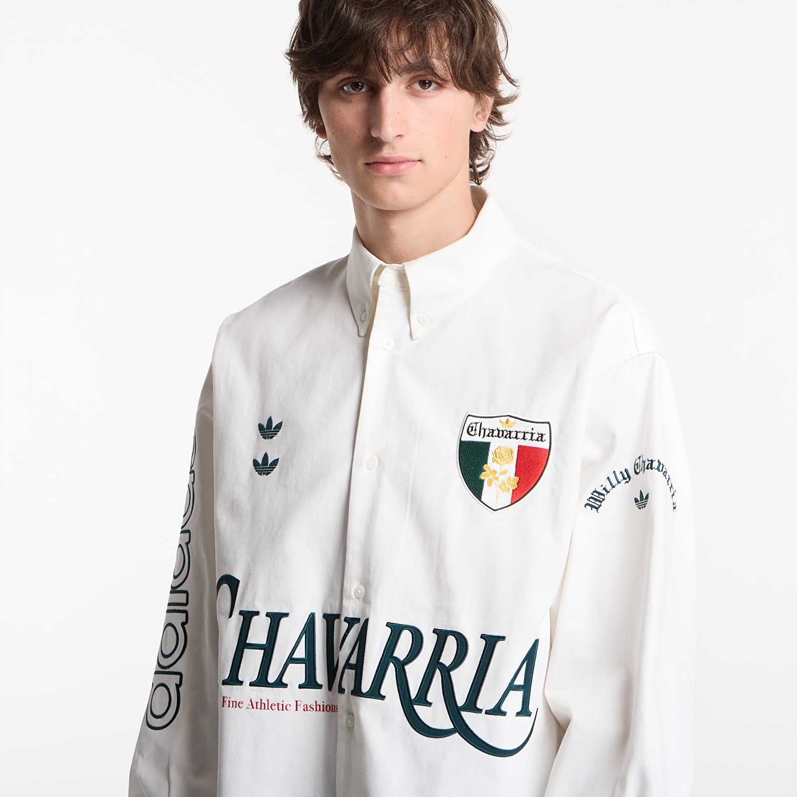 Skjorter adidas x Willy Chavarria Button Up Shirt Off White