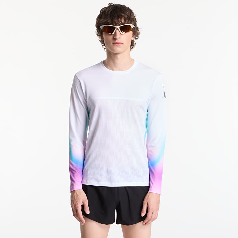 Majica SOAR Ls Hot Weather T White/ Blue