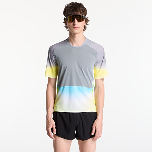 Majica SOAR Trail Top UNISEX Silver Grey/ Citrus