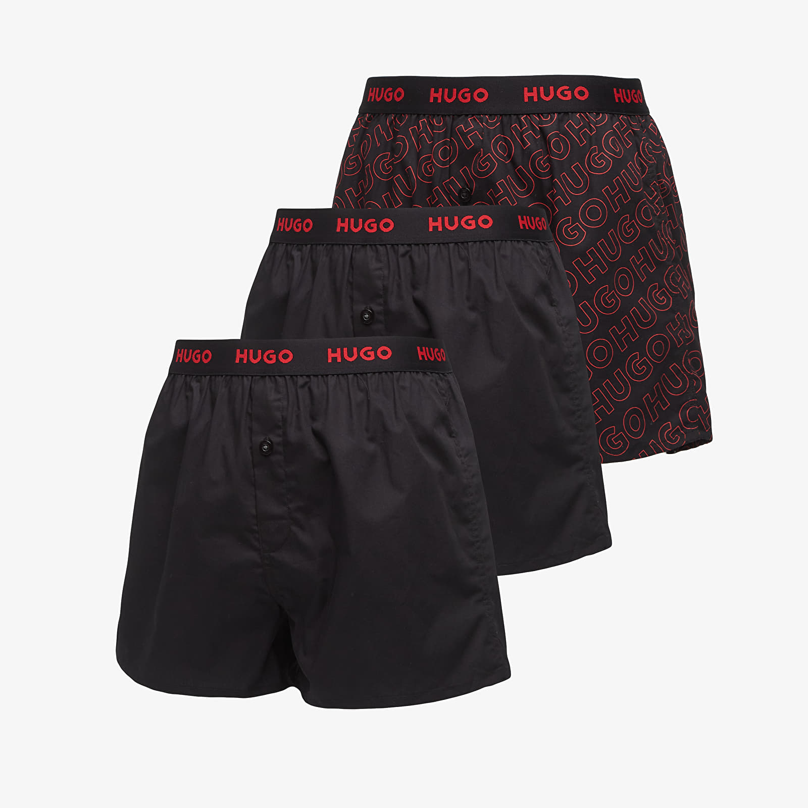 Boxerky Hugo Boss Woven Boxer Triplet Multicolor