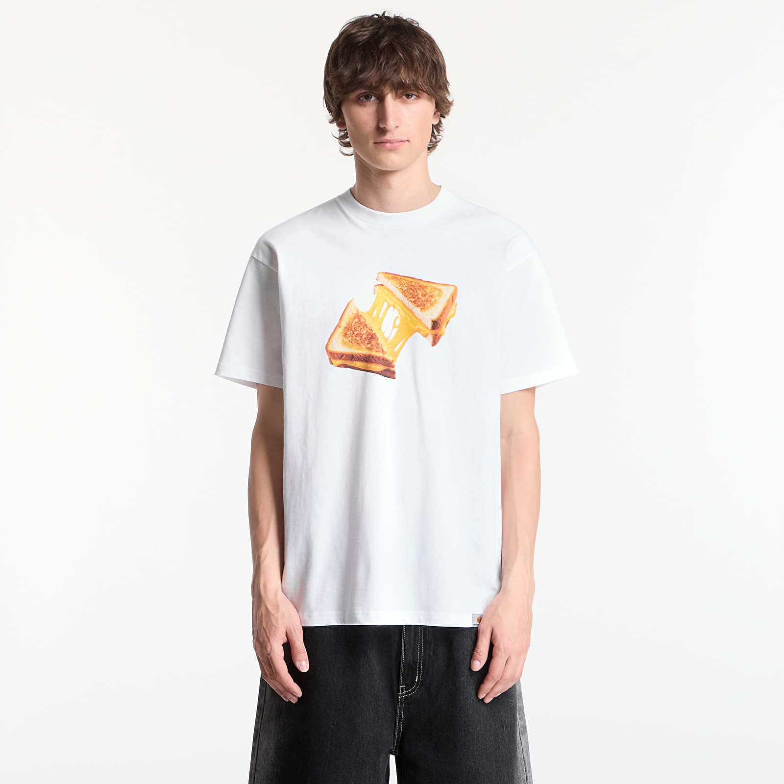 Men's T-shirts Carhartt WIP S/S Cheese Toast T-Shirt UNISEX White