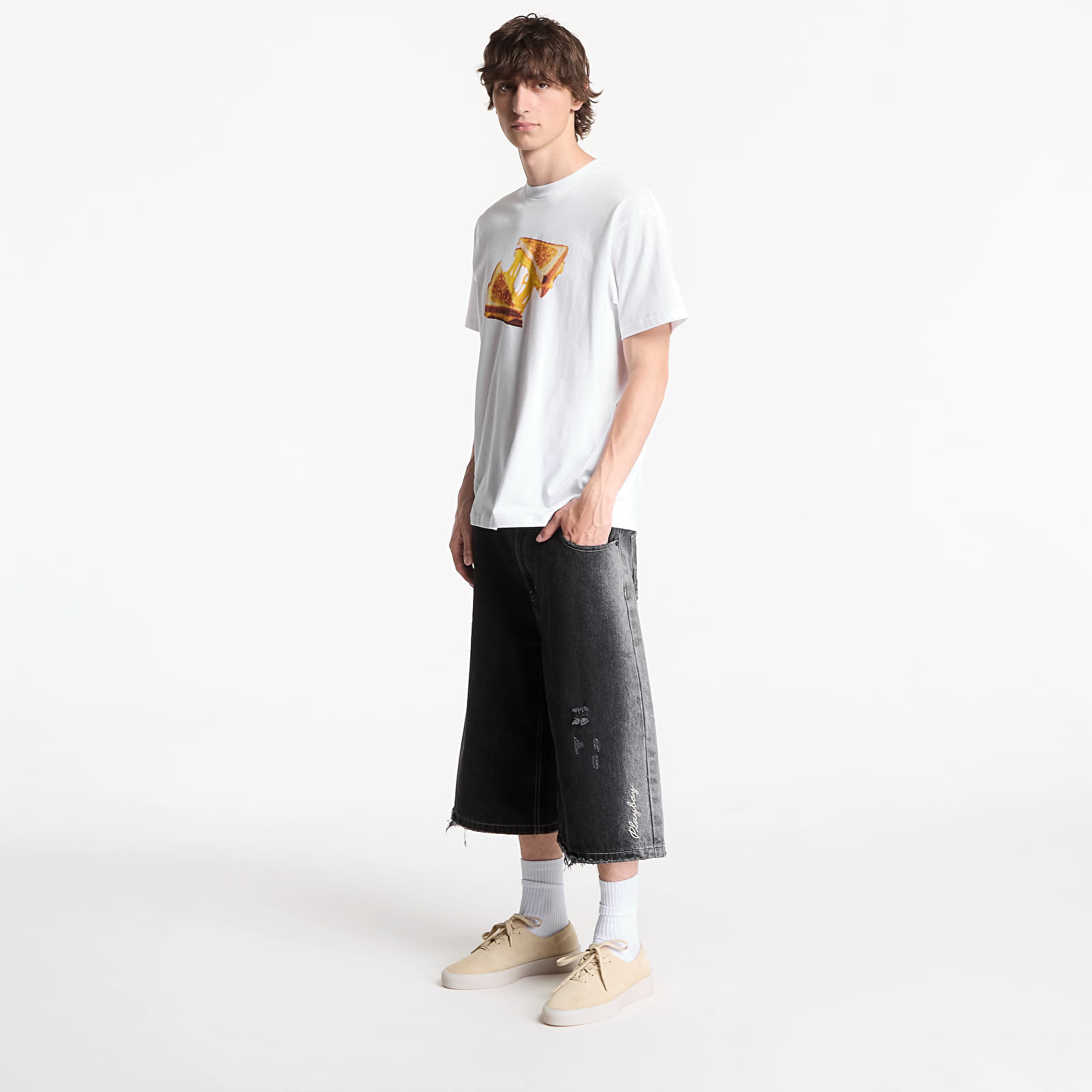 Men's T-shirts Carhartt WIP S/S Cheese Toast T-Shirt UNISEX White
