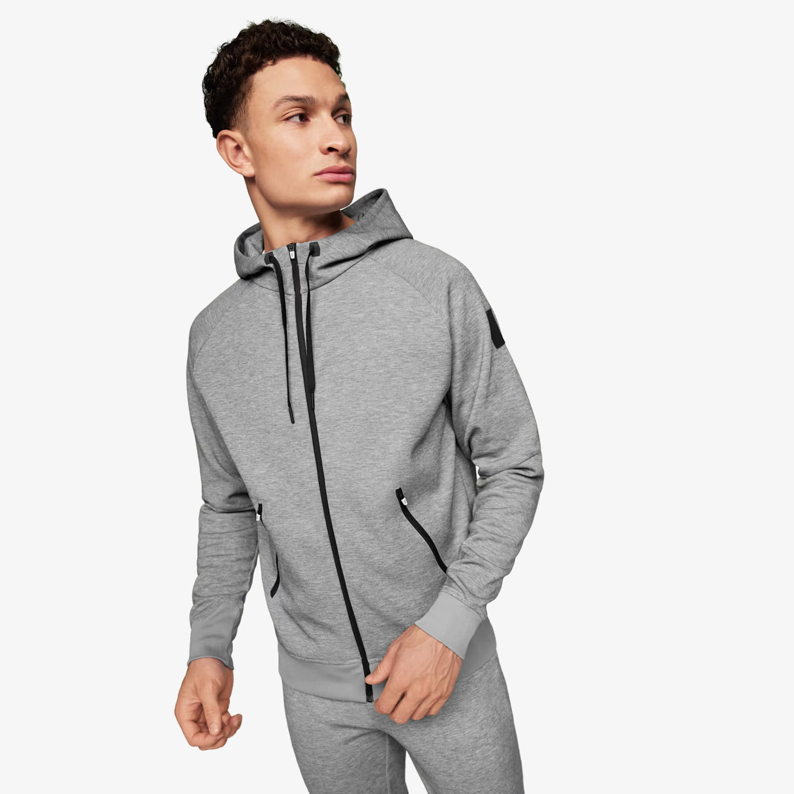 Суитшърт On Zipped Hoodie Grey M